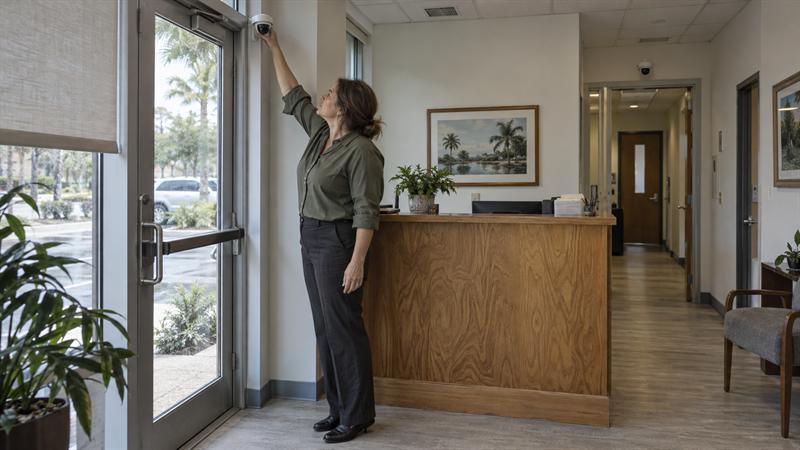 Security Camera Placement for Small Businesses and Offices